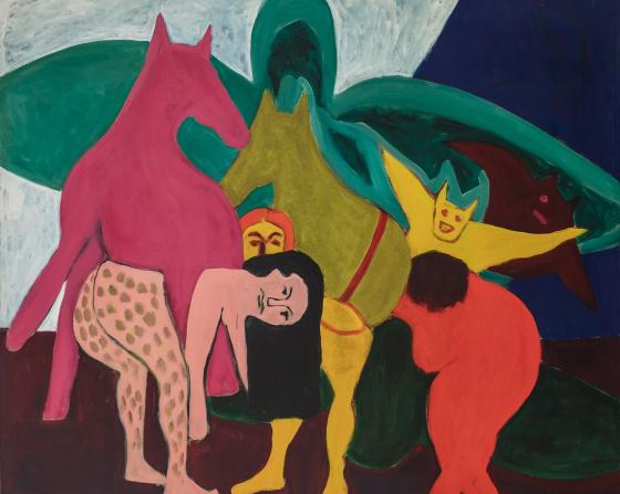 Bob Thompson, The Golden Ass, 1963