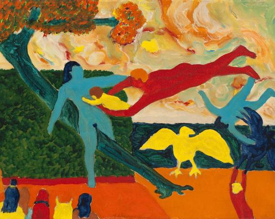 Bob Thompson, The Milky Way, 1964